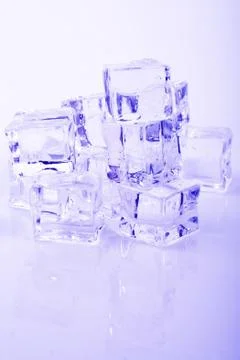 Ice cubes Stock Photos