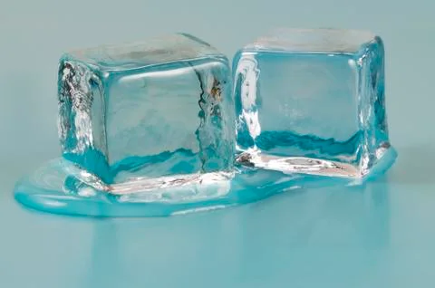 Ice cubes Stock Photos