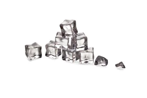 Ice cubes Stock Photos