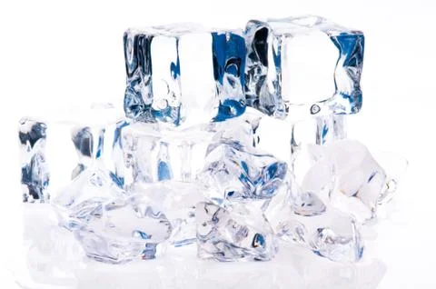 Ice cubes Stock Photos