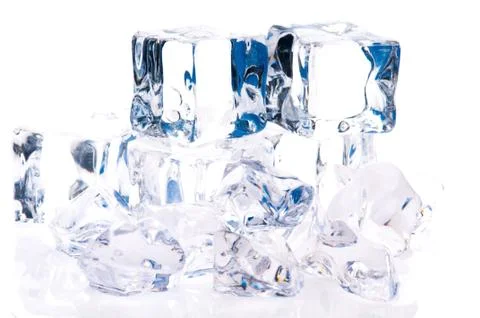 Ice cubes Stock Photos