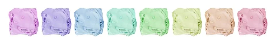 Ice cubes Stock Photos