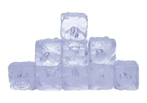 Ice cubes Stock Photos