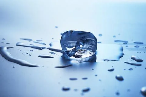 Ice cubes. Stock Photos