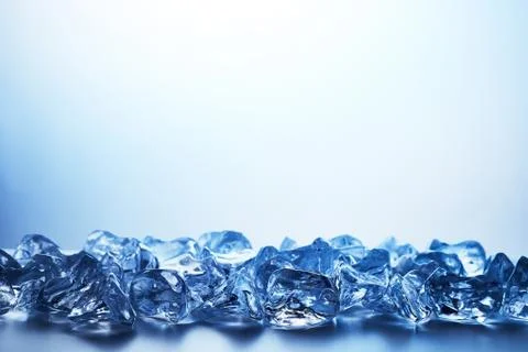 Ice cubes. Stock Photos