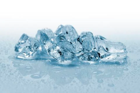 Ice cubes Stock Photos