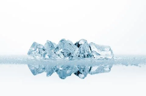 Ice cubes Stock Photos