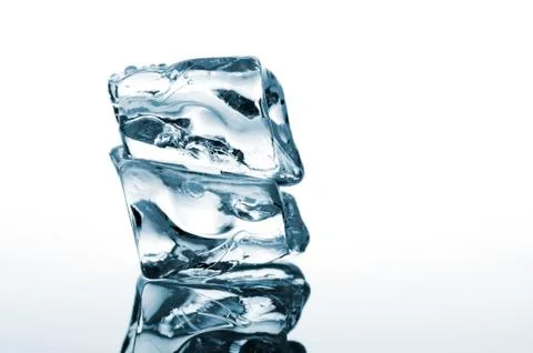 Ice cubes Stock Photos