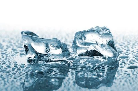 Ice cubes Foto stock