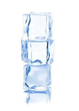 Ice cubes Stock Photos