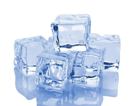 Ice cubes Stock Photos