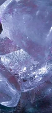 Ice cubes Stock Photos