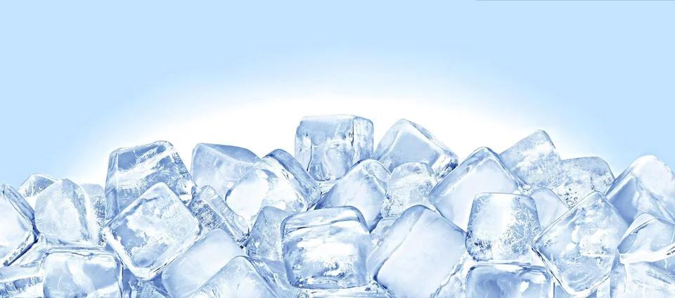 Ice cubes Stock Photos