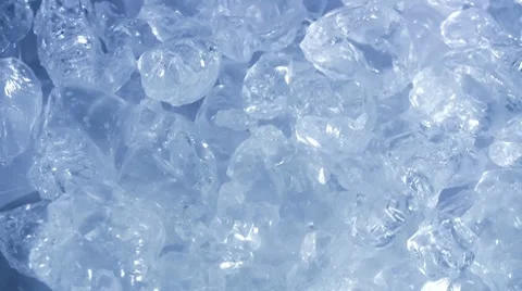 Ice cubes, rotating Stock Footage 8571233