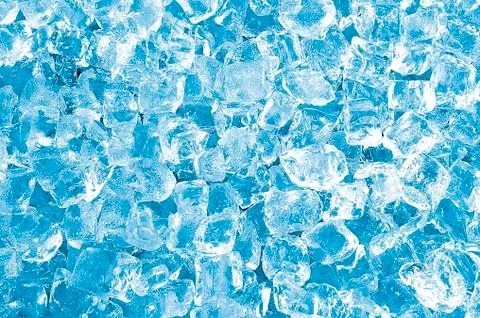 Ice cubes texture Stock Photos
