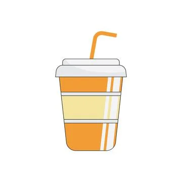 Ice cup symbol 스톡 일러스트