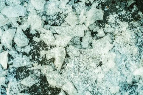 Ice cuts background texture Stock Photos