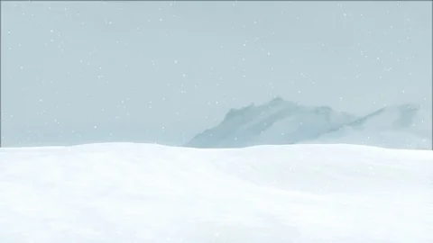 Ice digits 2020 falls down on the snow Stock Footage 119650256