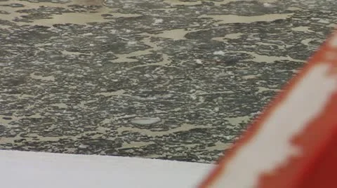 Ice drift Stock Footage 10915103