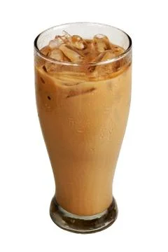 Ice espresso coffee Stock Photos