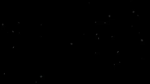 Ice explosion on a black. Shards of ice flying in different directions. Video stock 302790972