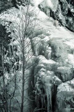 Ice fall Stock Photos