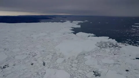 Ice fiord Stock Footage 293345550