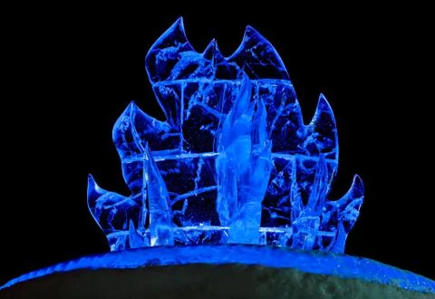 Ice fire Stock Photos