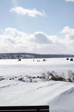 ICE FISHIN' 写真素材