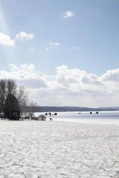 ICE FISHIN' 写真素材