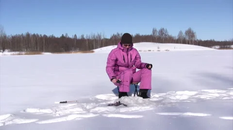 Ice fishing Vidéo 1994488