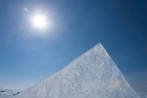 Ice floe 库存照片
