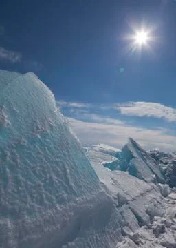 Ice floe Stock Photos