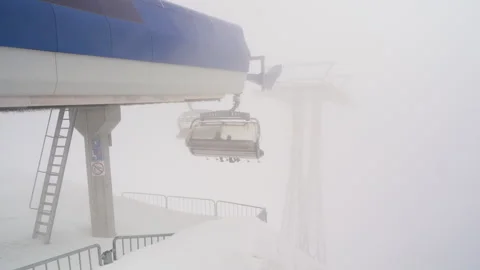 Ice Flyer cable car, Mount Titlis, Engelberg, Switzerland Stock Footage 310707858