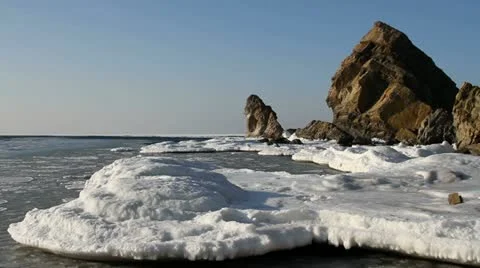 Ice Video stock 20617487