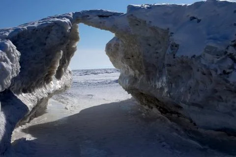 Ice formation Stock Photos