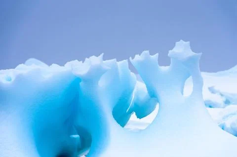 Ice formations in Antarctica Stock Photos