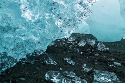 Ice formations background. Iced wallpaper. ice close up Stock Photos