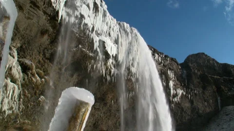 Ice formations Stock Footage 1091128