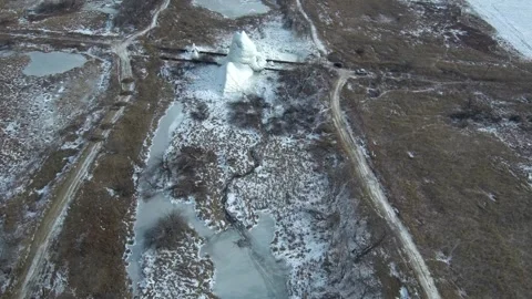 Ice geyser_8 스톡 동영상 320601884