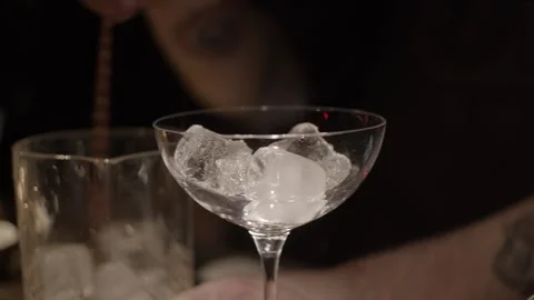 Ice in glass Stock Footage 139782496