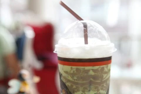 Ice green tea Stock Photos
