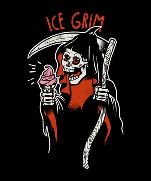 ICE GRIM Stock Illustration