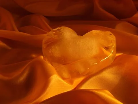 Ice heart Stock Photos