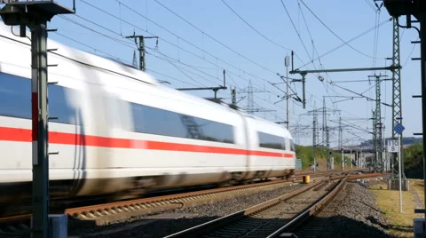 ICE highspeed train Vidéo 67509179