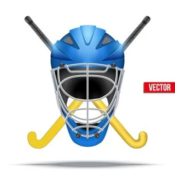 Ice hockey symbol. Design elements イラスト素材