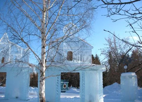 Ice house Stock Photos