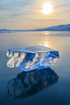 The ice on ice Stock Photos