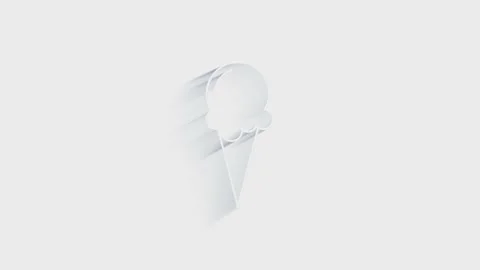 Ice icon isolated on white background. Accounting symbol. Business, education Stock Footage 151519024