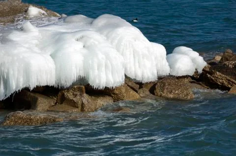 Ice island Stock Photos